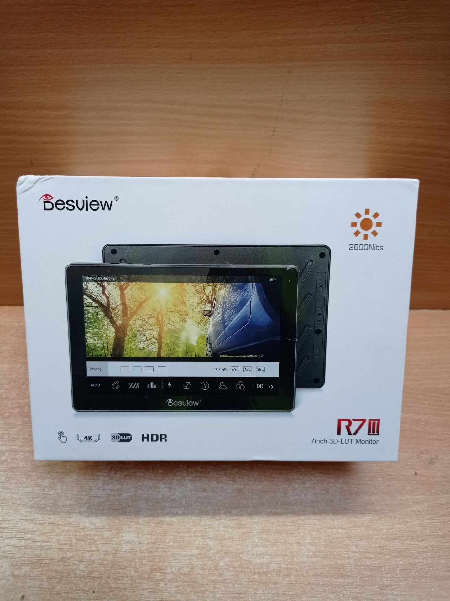 RRP £351.95 Desview R7II 2600Nits Camera Field Monitor - Image 2 of 2