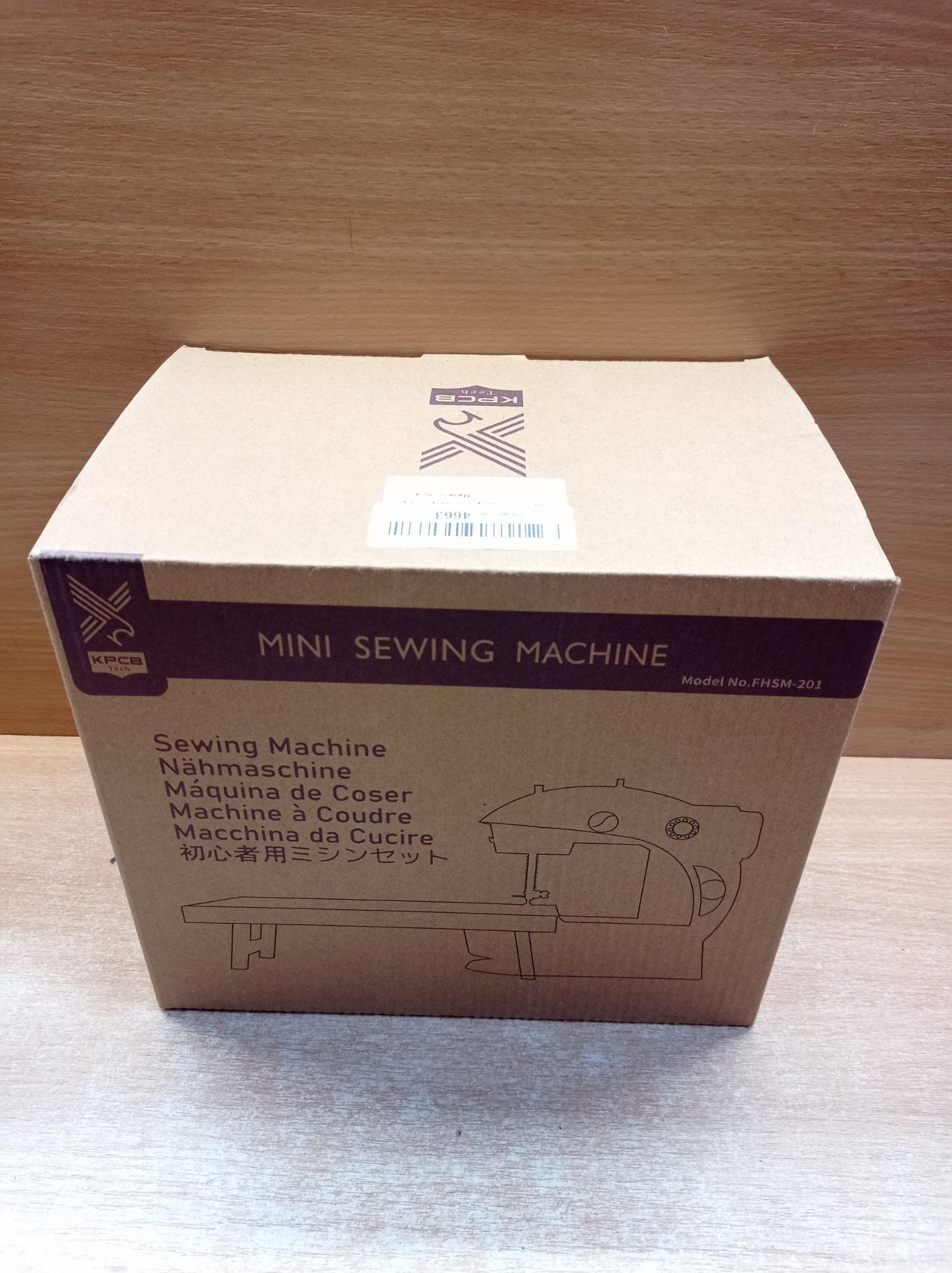 RRP £38.80 KPCB Mini Sewing Machine with 42PCS Sewing Kit and - Image 2 of 2