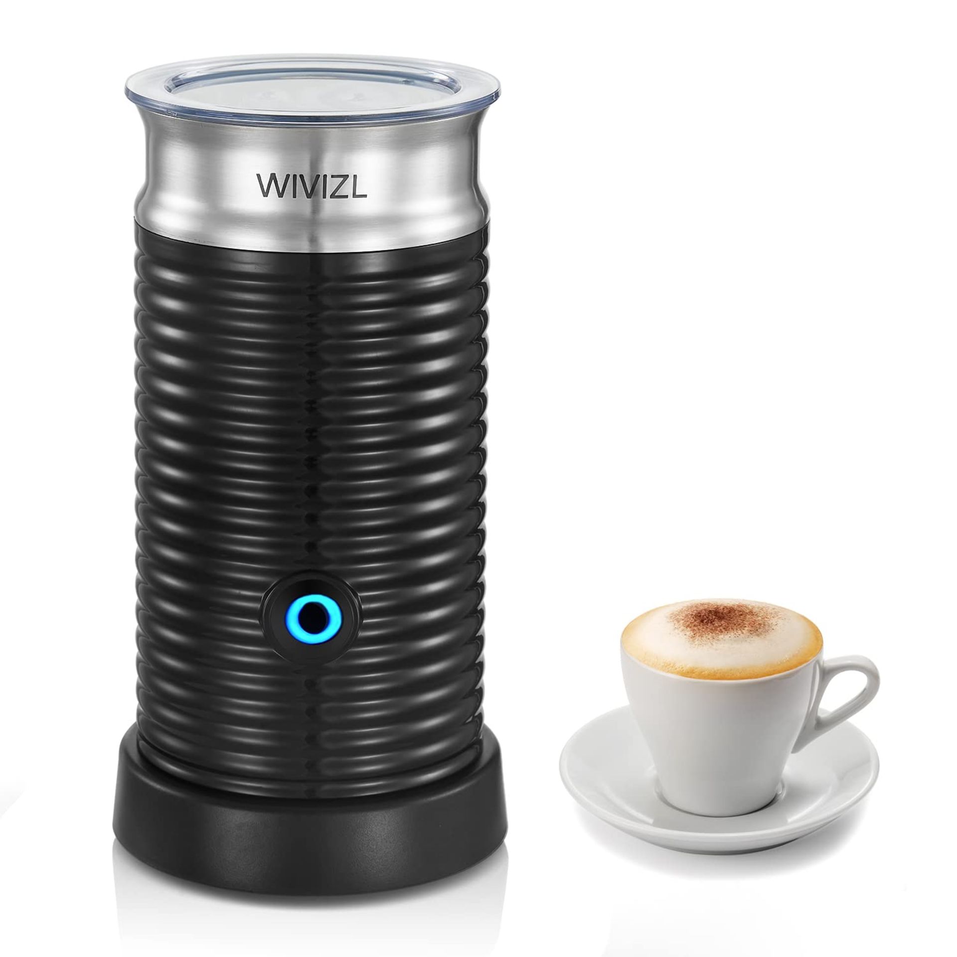 RRP £38.80 WIVIZL Milk Frother Electric