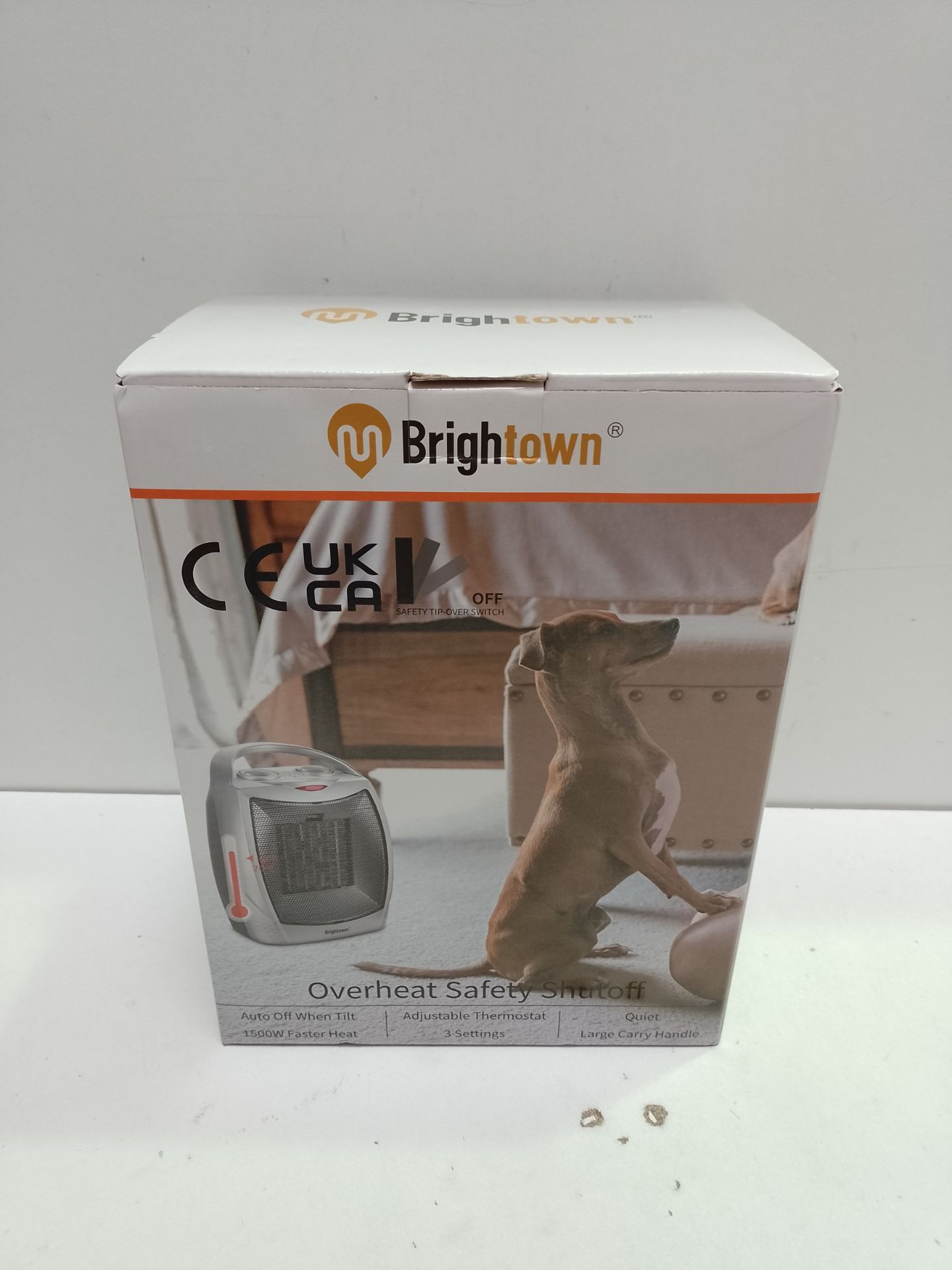 RRP £27.65 Brightown Portable Electric Space Heater - Image 2 of 2