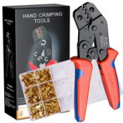 RRP £25.10 Crimping Tool Kit for Spade Connectors