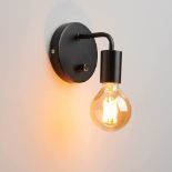 RRP £18.25 Lightsjoy Industrial Wall Lights with Switch Dimmable