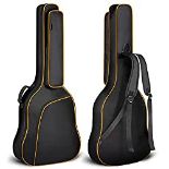 RRP £36.52 CAHAYA Large Acoustic Guitar Bag Fit 42/43/44 Inch Jumbo