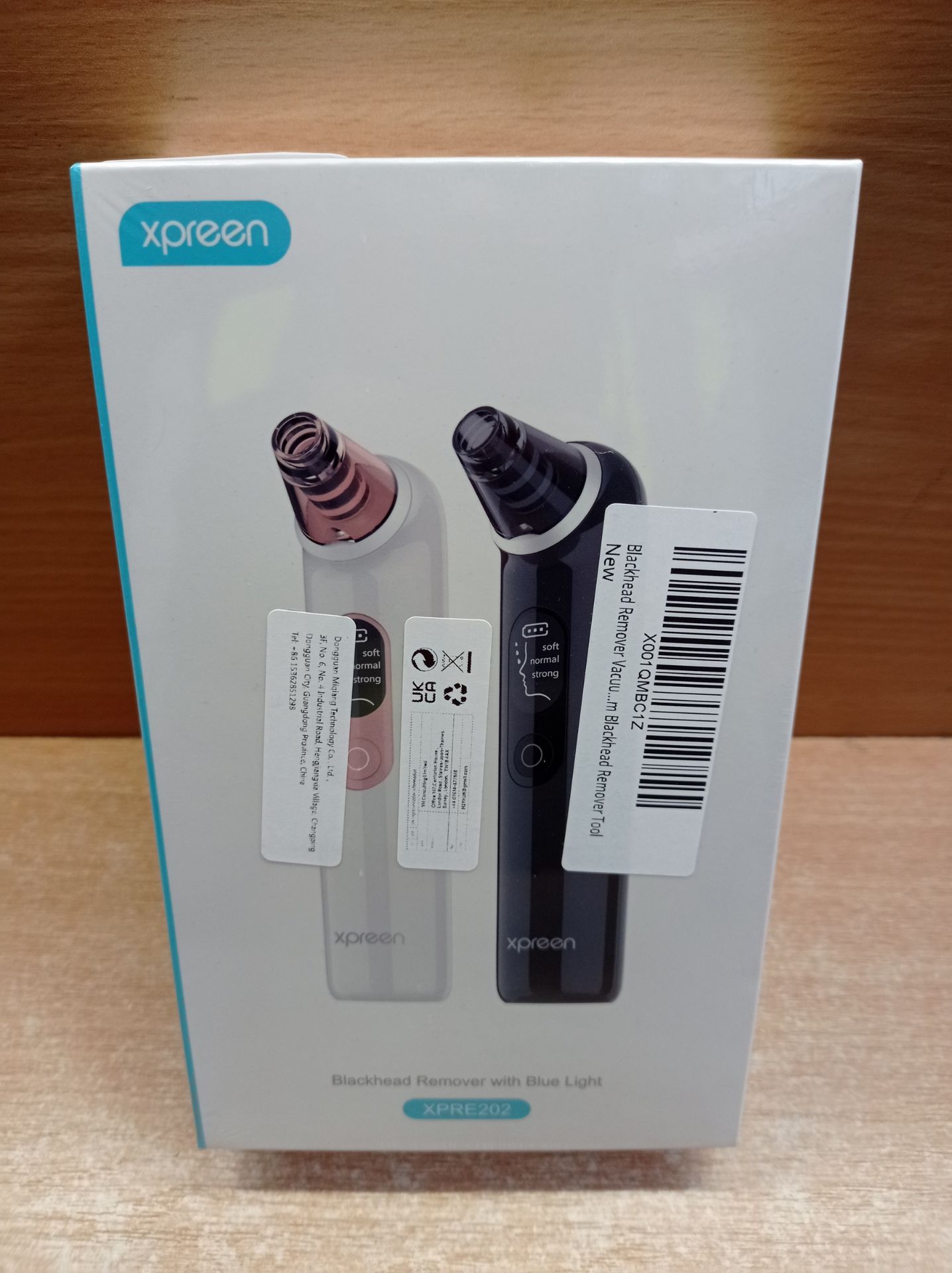 RRP £22.82 BRAND NEW STOCK Blackhead Remover Vacuum with Blue Light - Image 2 of 2