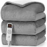 RRP £43.64 EHEYCIGA Electric Heated Blanket Throw