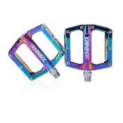RRP £27.39 1 Pair Bike Pedals Aluminum Alloy Cycling Pedals Lightweight