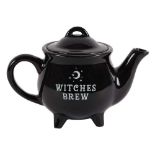 RRP £12.32 Witches Brew Ceramic Black Tea Pot