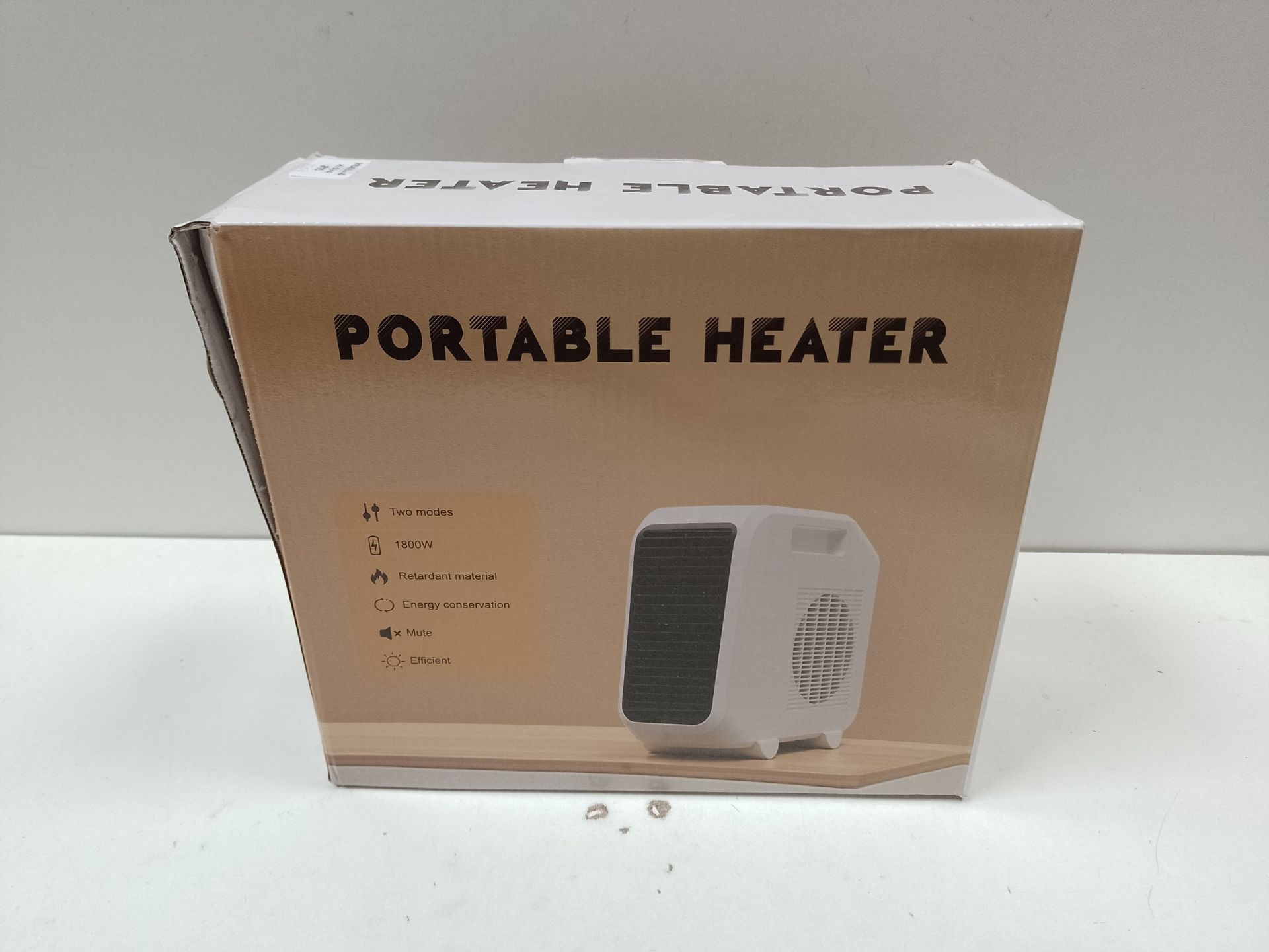 RRP £11.40 KEAGAN Fan Heater - Image 2 of 2