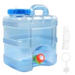 RRP £29.67 TIHOOK 10L Water Container with Tap
