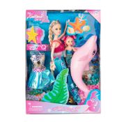 RRP £25.10 Mermaid Princess Doll Playset