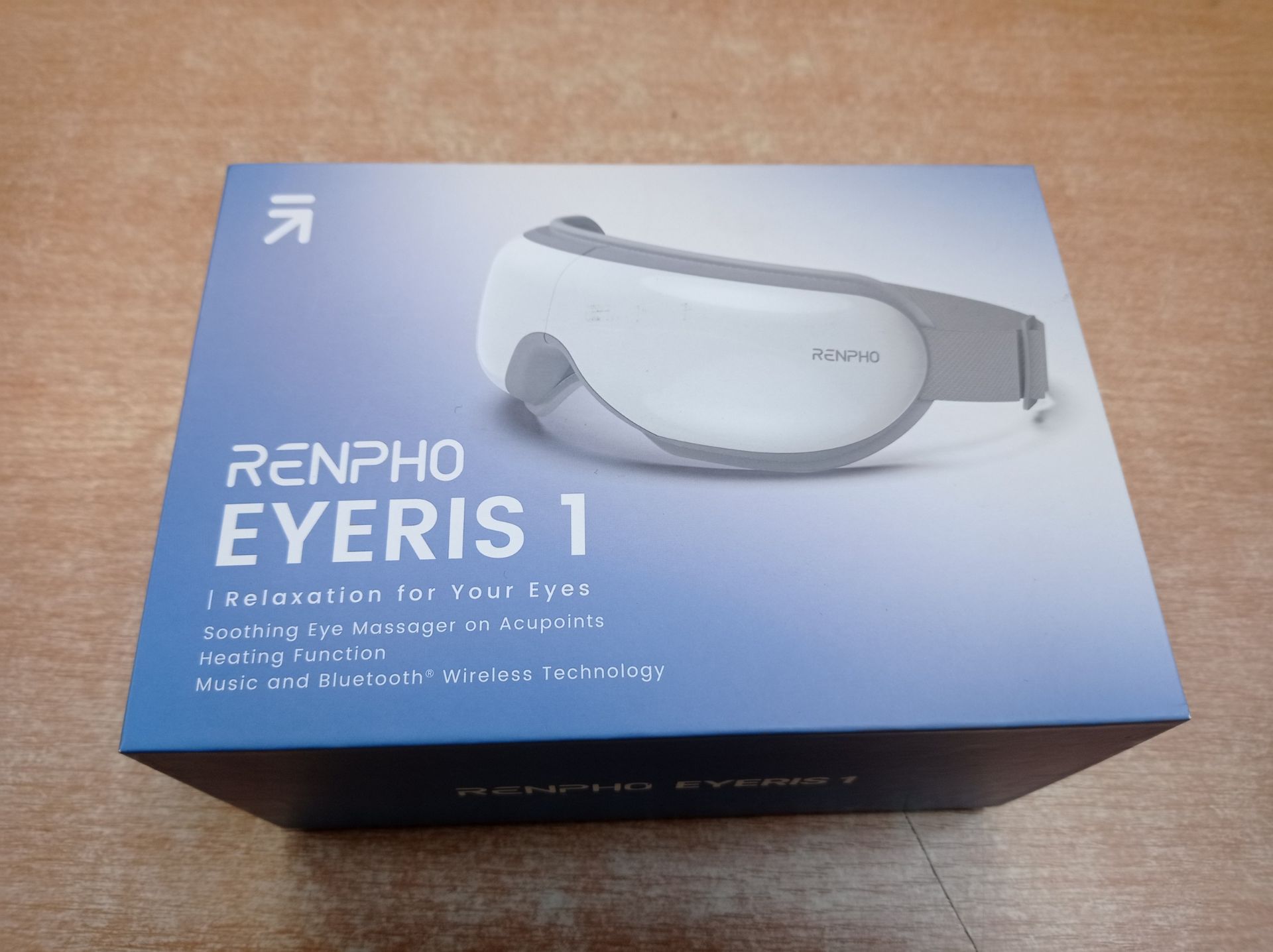 RRP £49.88 RENPHO Eyeris 1 - Eye Massager with Heat & Bluetooth Music - Image 2 of 2