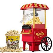 RRP £42.29 HOUSNAT Popcorn Maker 1200W