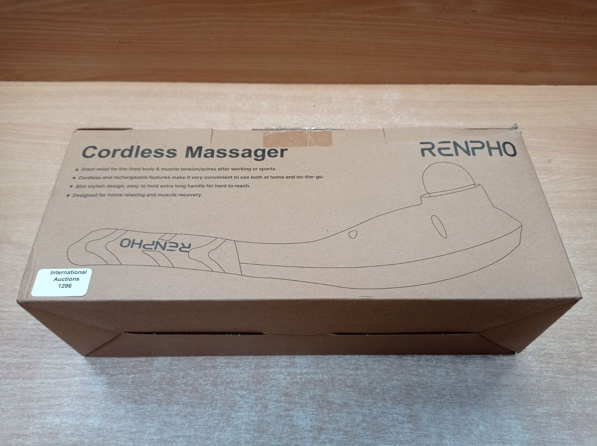 RRP £35.87 RENPHO Hand Held Deep Tissue Massager for Muscles - Image 2 of 2