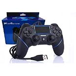 RRP £26.67 Intckwan PS-4 Wired Game Controller for Playstation 4/Pro/Slim/PC/Laptop