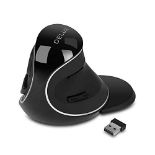 RRP £31.72 DeLUX Ergonomic Mouse Wireless