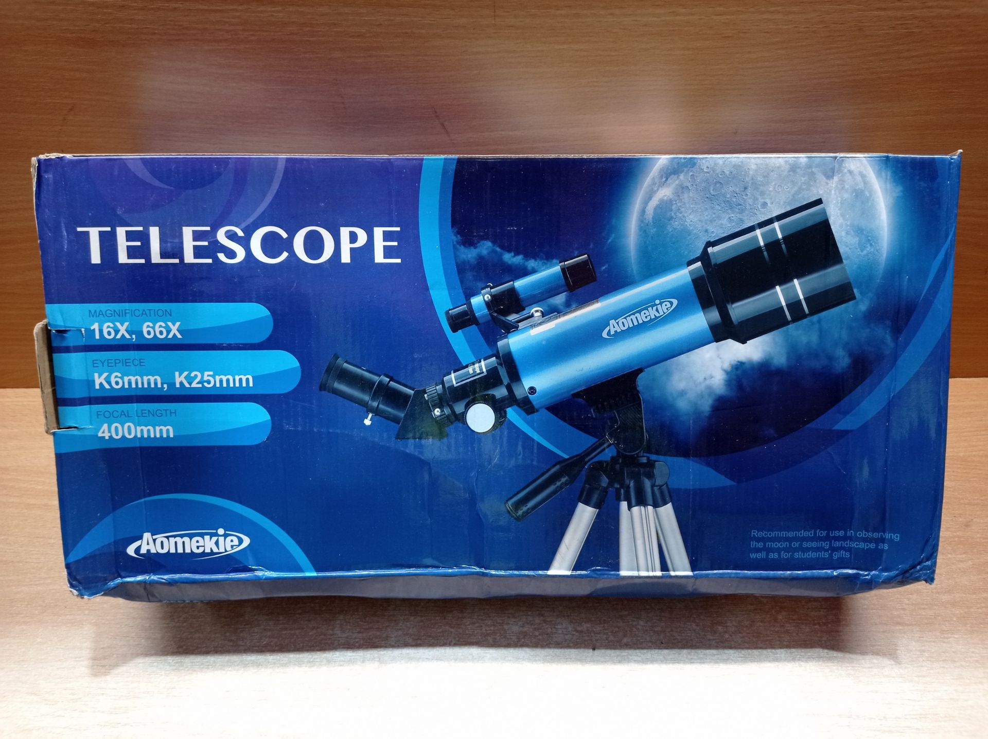 RRP £83.67 Aomekie Telescopes for Astronomy Beginners 70/400 Astronomical - Image 2 of 2
