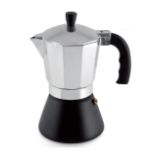 RRP £38.80 Anilar Aluminium Induction Stovetop Espresso Maker - 9 Cups