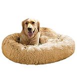 RRP £24.55 Calming Dog Bed Fluffy Plush Cat Bed