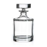 RRP £42.18 Thames Round Based Lead Crystal Whisky Decanter 700ml