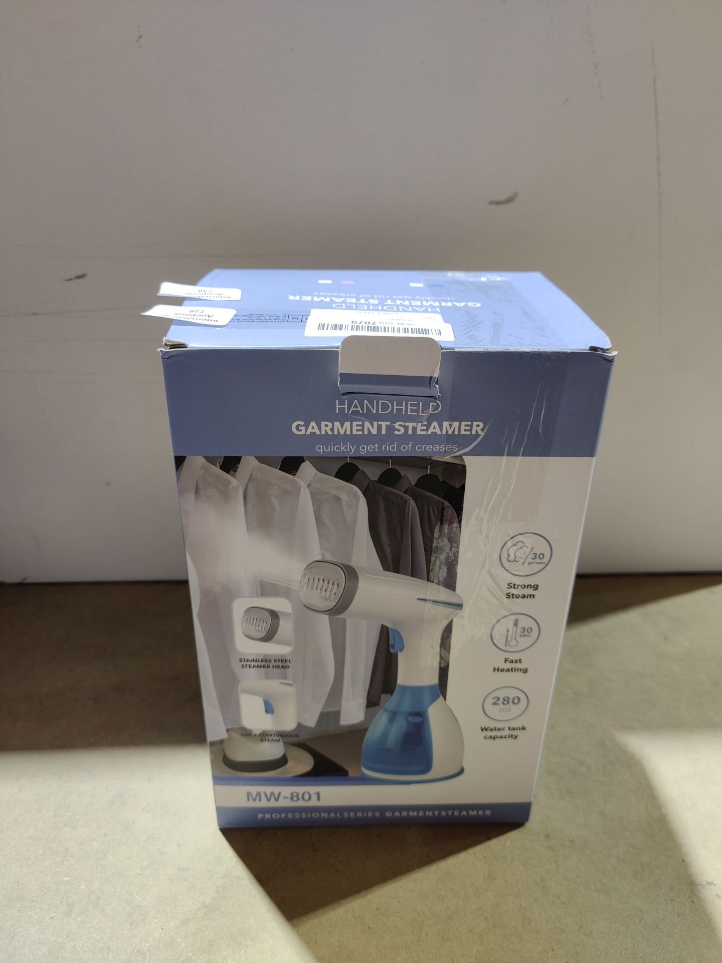 RRP £42.22 Clothes Steamer Handheld - Image 2 of 2