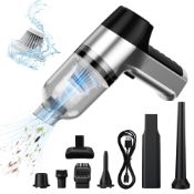 RRP £38.35 BUICXJKZ Handheld Vacuum - Cordless Handheld Car Vacuum Cleaner