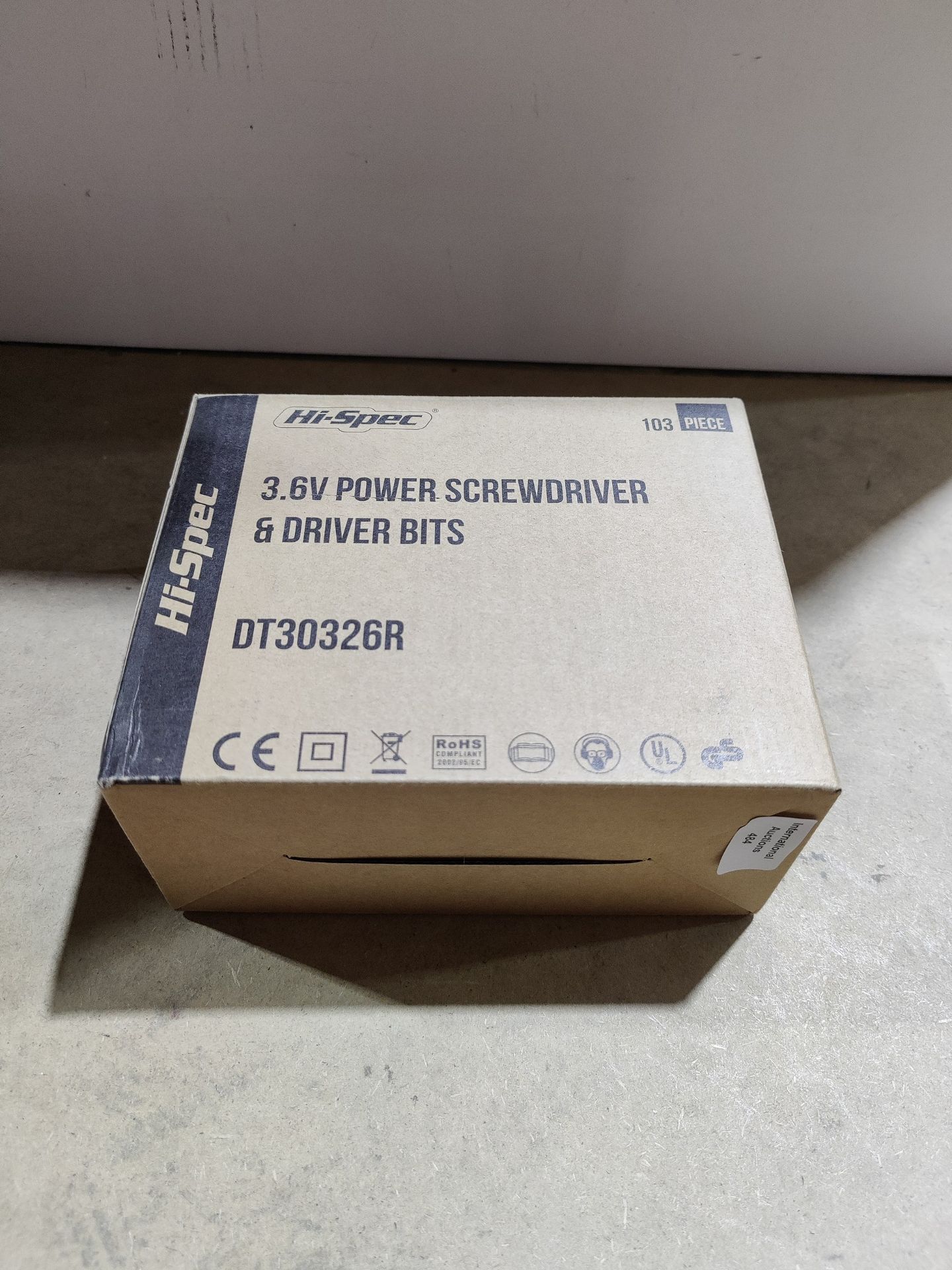 RRP £30.81 Hi-Spec Electric Screwdriver Set - Image 2 of 2