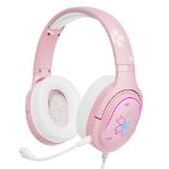RRP £33.10 Mytrix Sakura Pink Cherry Blossoms Gaming Headset
