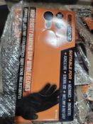 10 Items In This Lot. 10X PACKS OF HIGH DENSITY DIAMOND GRIP NITRILE GLOVES TOTAL RRP £50