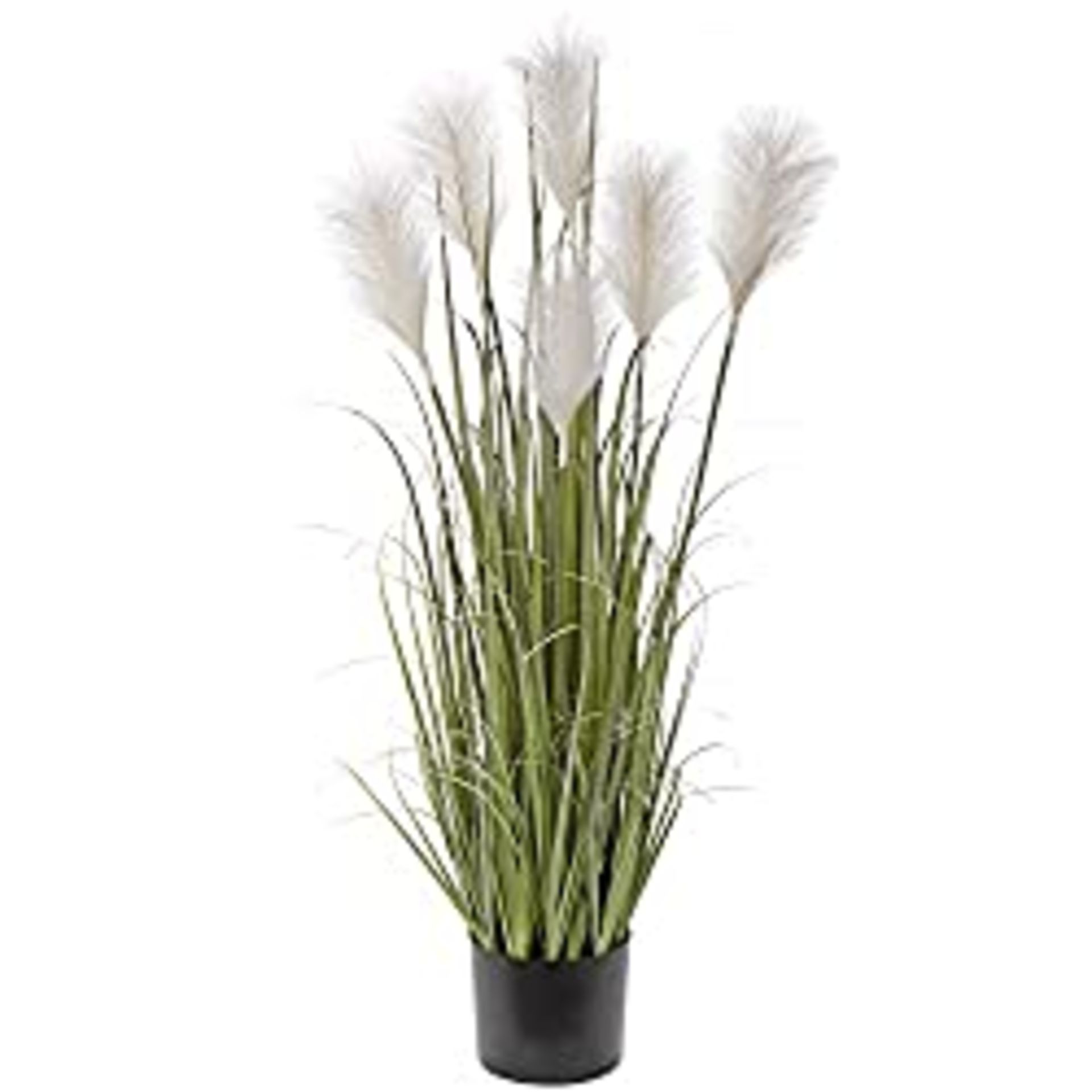 RRP £51.36 Hollyone 100CM Artificial Plant White Pampas Grass