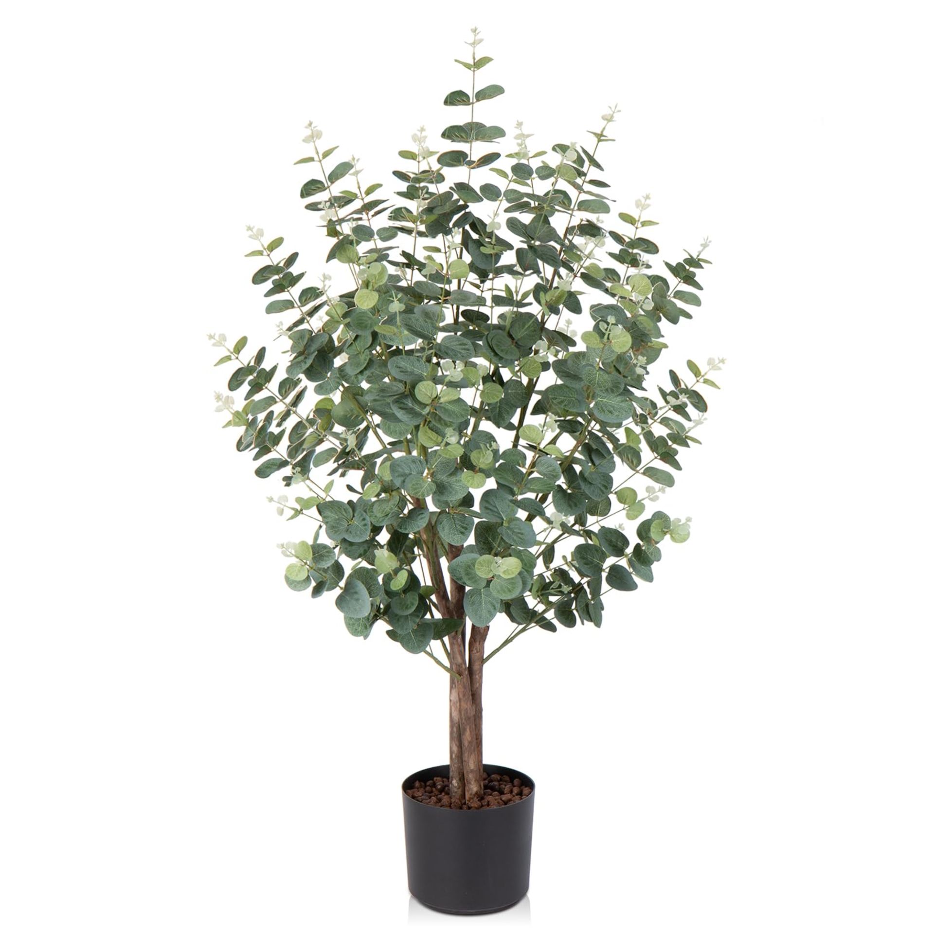RRP £50.22 Hollyone 3ft Artificial Eucalyptus Tree Tall Artificial plants