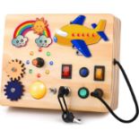 RRP £18.22 ARANEE LED Busy Board for Toddlers 1 2 3 Years Old