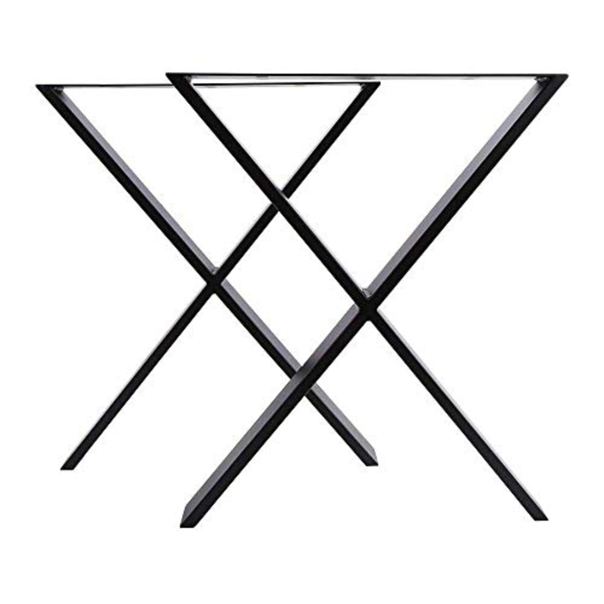 RRP £111.65 uyoyous Metal Table Legs 71x60CM Set of 2