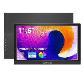 RRP £79.90 ZFTVNIE 11.6" Portable Monitor 1366*768P HD External