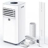 RRP £228.09 Portable Air Conditioner 9000 BTU 4-in-1 Dehumidifier