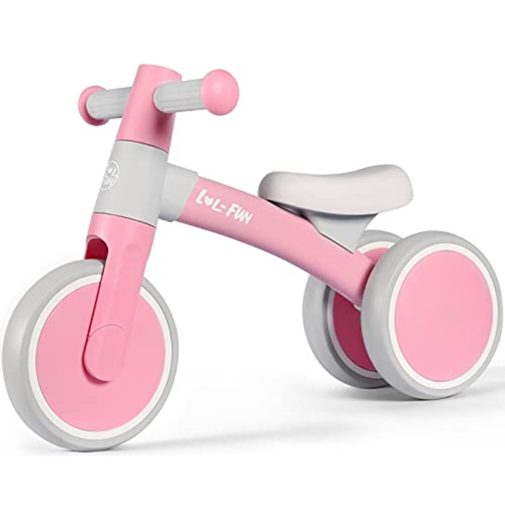 RRP £43.37 LOL-FUN Balance Bike for 1 Year Old Boys Girls