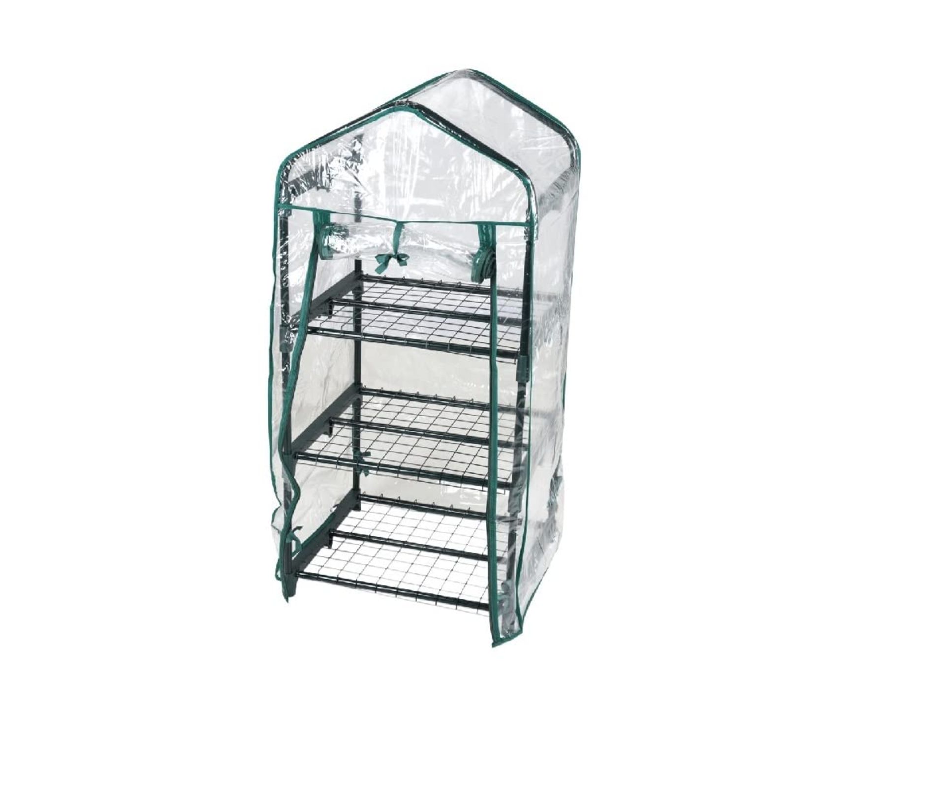 RRP £38.29 BARGAIN4ALL 3-Tier Mini Greenhouse with Frame Garden