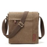 RRP £49.06 TRP0219 Troop London Classic Canvas Across Body Bag - Brown