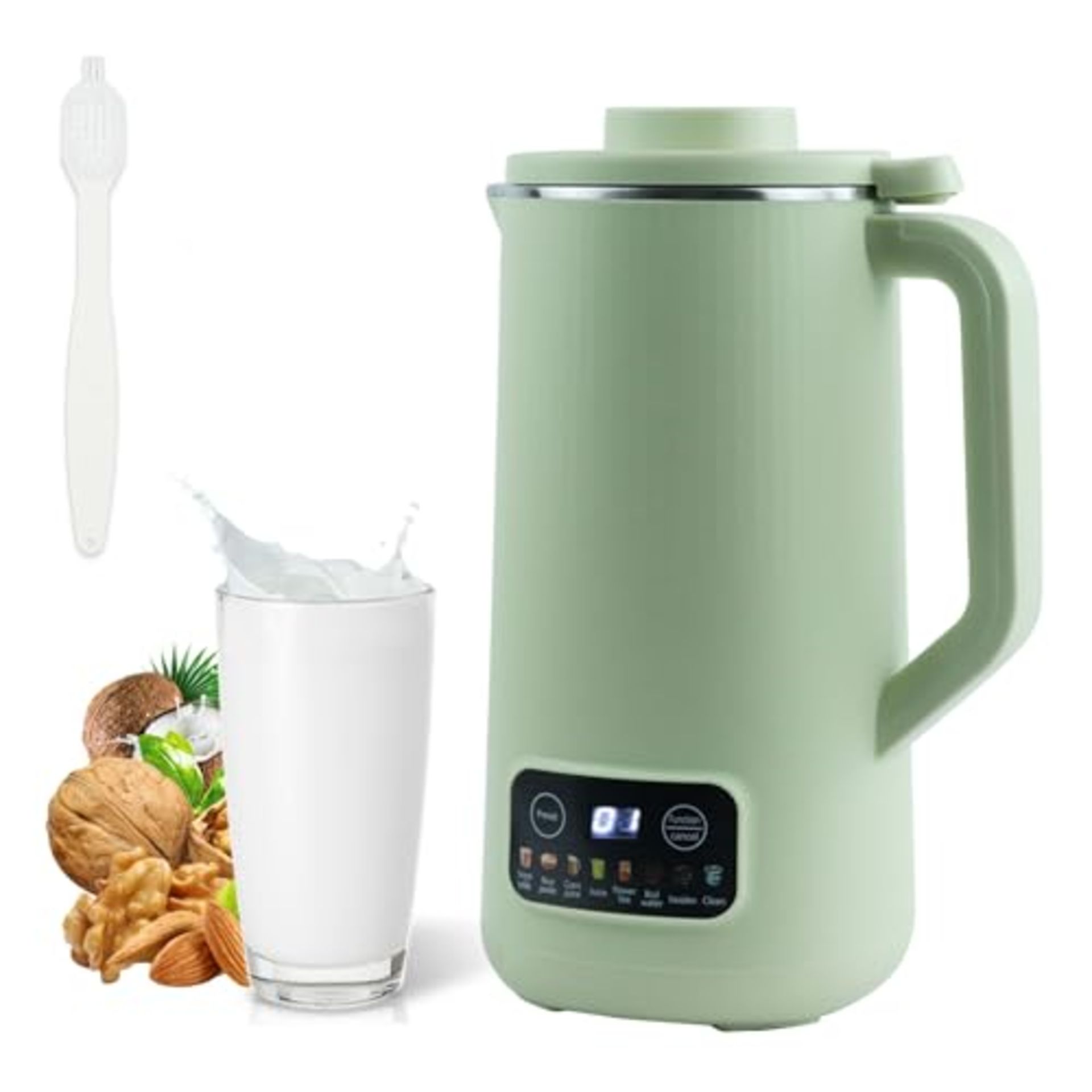 RRP £58.20 Plant Milk Maker Machine Multifunction Nut Milk Maker