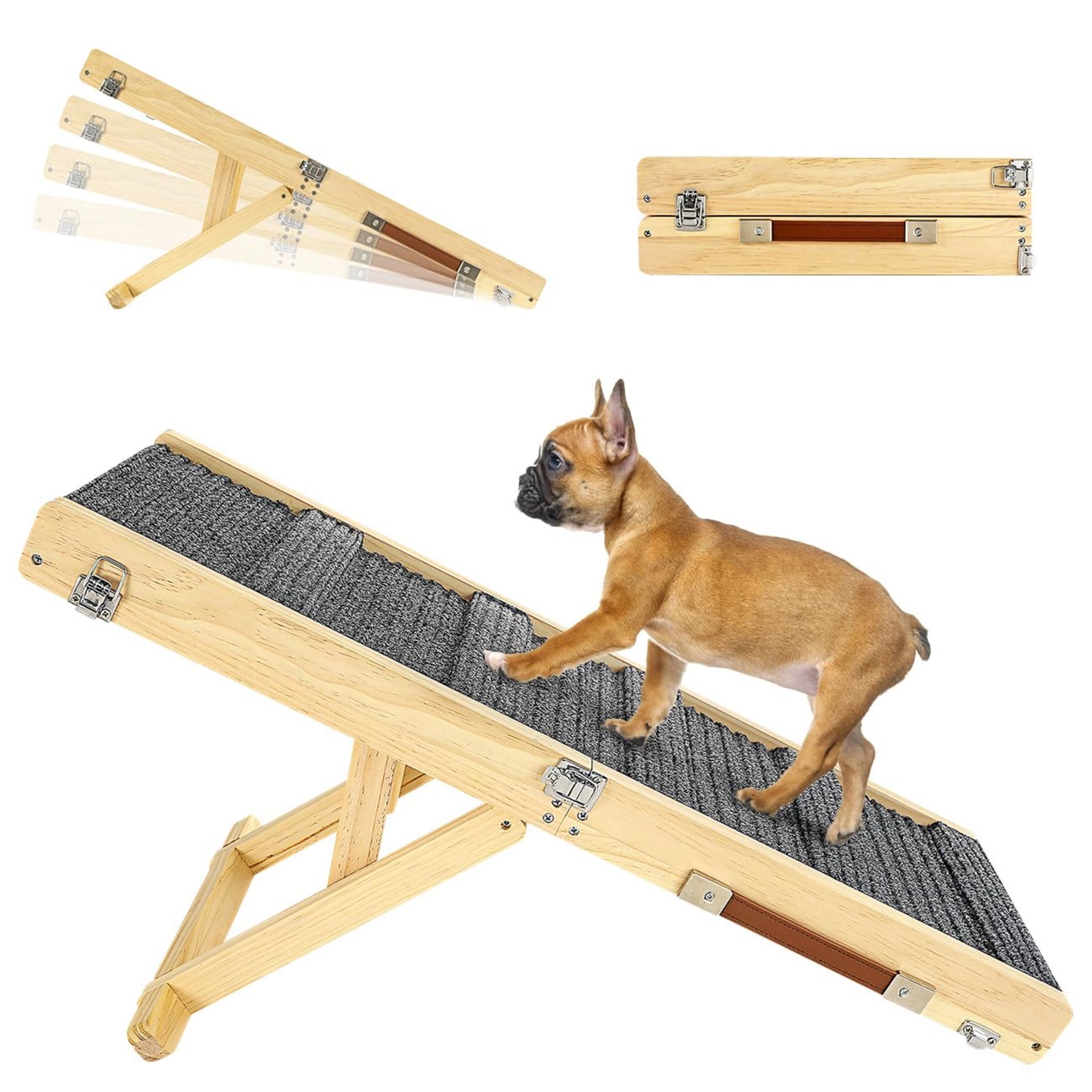 RRP £59.17 Pawaboo Foldable Dog Ramp for Bed