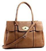 RRP £31.21 AOSSTA Womens Handbag Top Handle Bags for Women Large