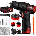 RRP £44.65 PULITUO 12V Cordless Drill Driver