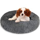 RRP £23.44 Enjamoy Plush Donut Dog Bed