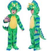 RRP £26.25 Spooktacular Creations Green Triceratops Costume (Small (5-7 yrs))