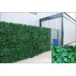 RRP £34.11 Welsh Green Screen Ivy Artificial Screening Leaf Hedge