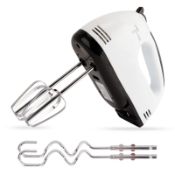 RRP £13.69 RAINBEAN Hand Mixer Electric Whisk