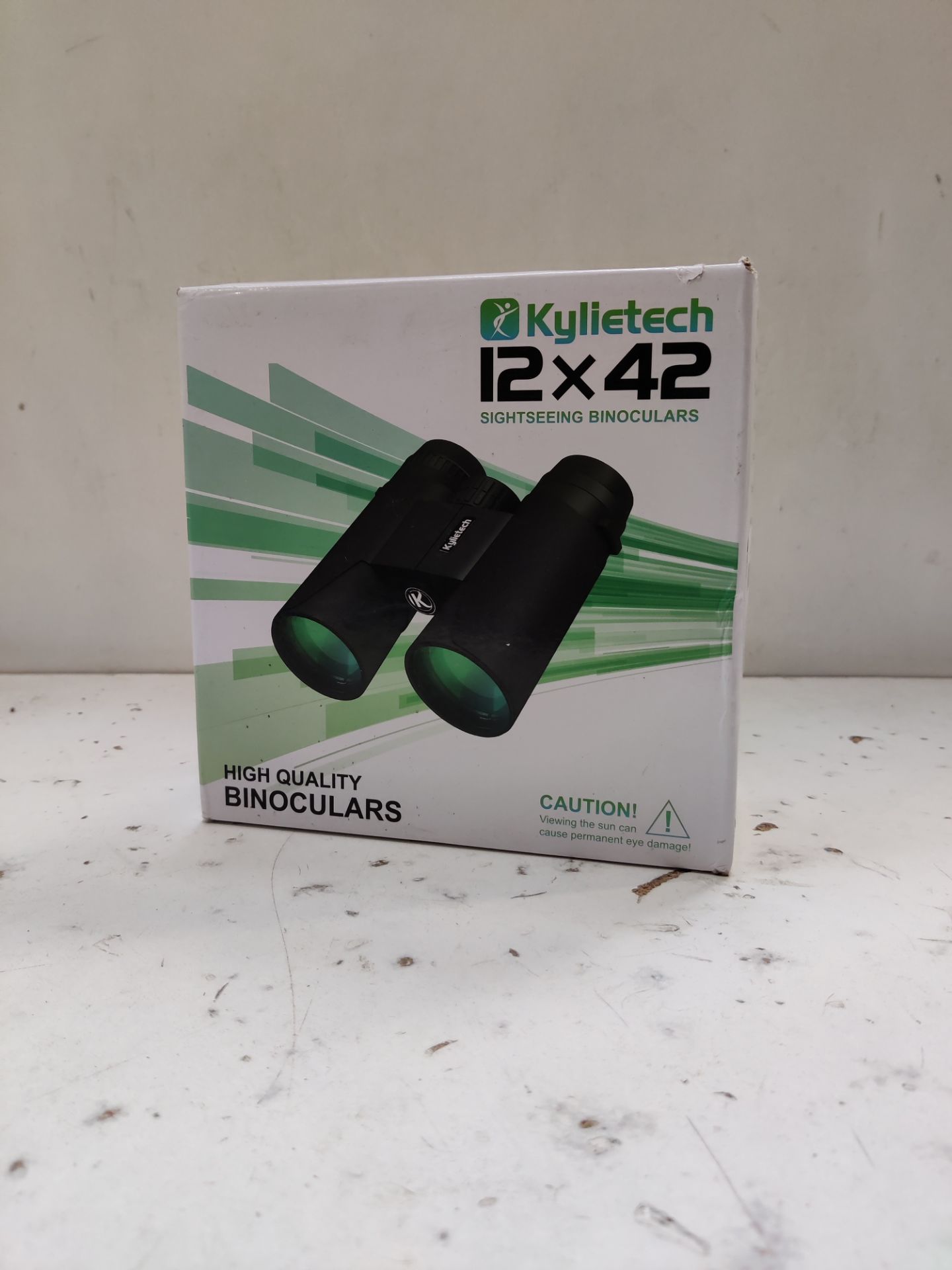 RRP £28.52 Kylietech High Power 12x42 Binoculars for Adults with BAK4 Prism - Image 2 of 2