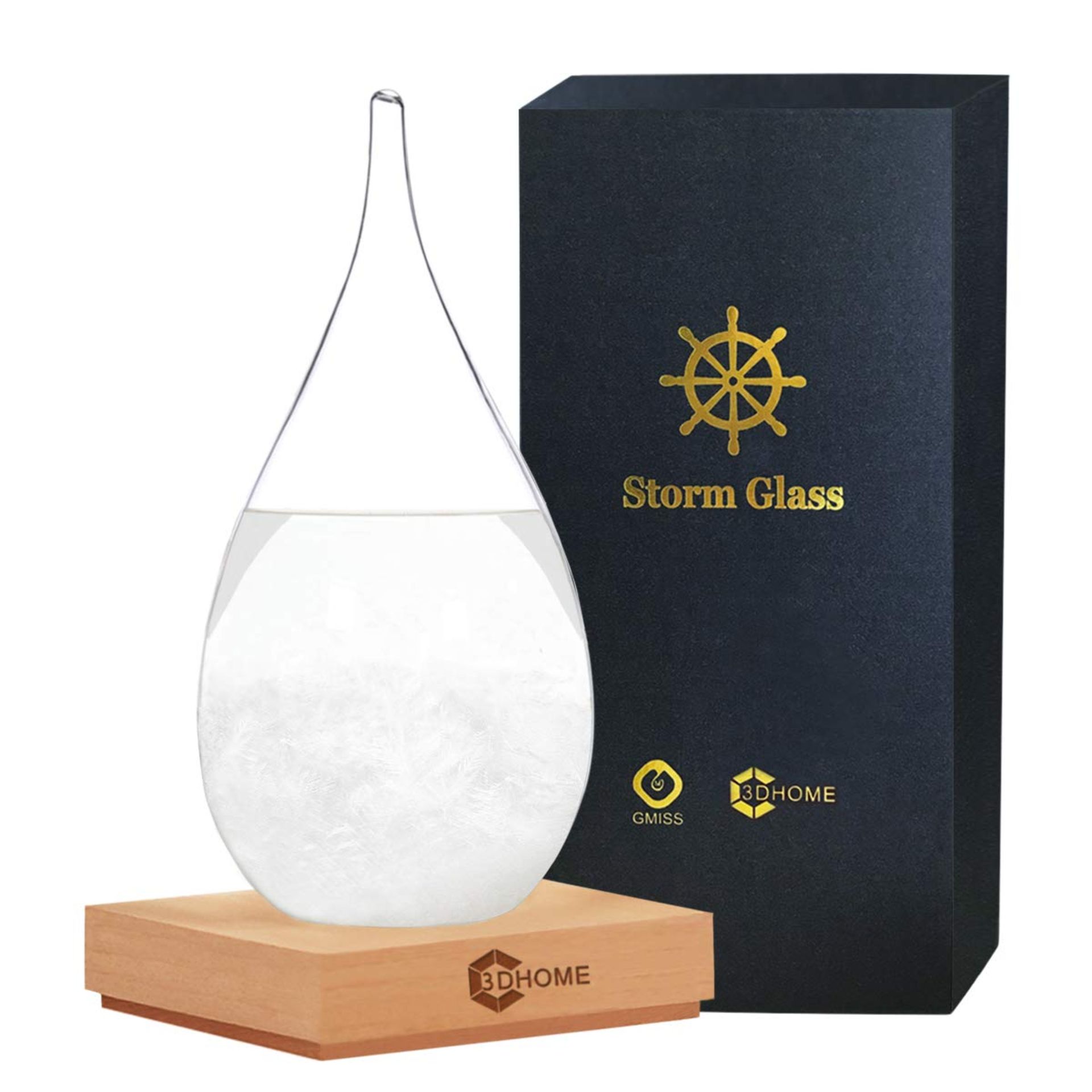 RRP £36.36 Storm Glass Weather Predictor Weather Station