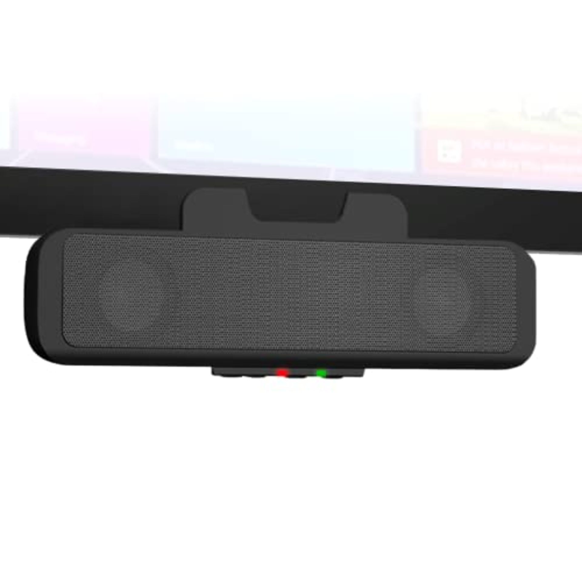 RRP £28.32 Cyber Acoustics USB Speaker Bar (CA-2890) Stereo USB Powered Speaker