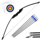 RRP £52.50 Archery Takedown Recurve Bow and Arrow Set Hunting