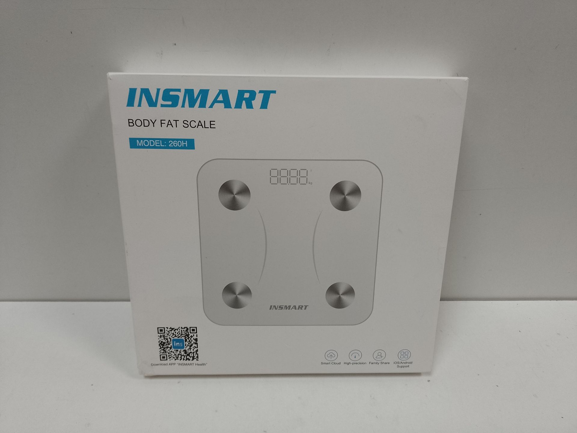 RRP £25.55 INSMART Body Fat Scales - Image 2 of 2